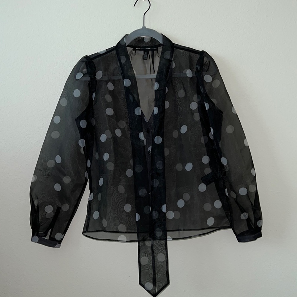 White House Black Market oversized blouse - Size XS